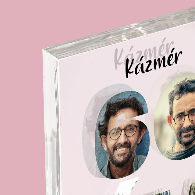 Szó Fotókból: 60 Év A Képeidből - Akrilüveg