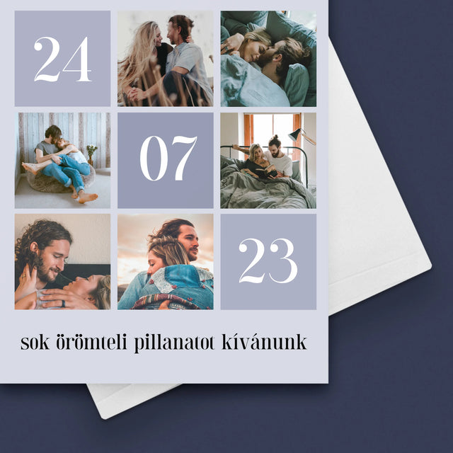Fotókollázs: A Legjobb Pillanatok - Üdvözlőlap