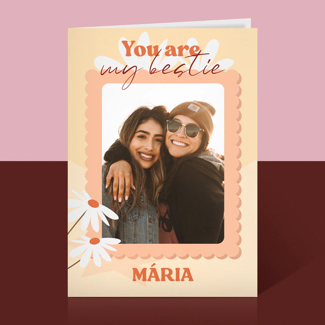 Fotókollázs: Besties Képek - Üdvözlőlap