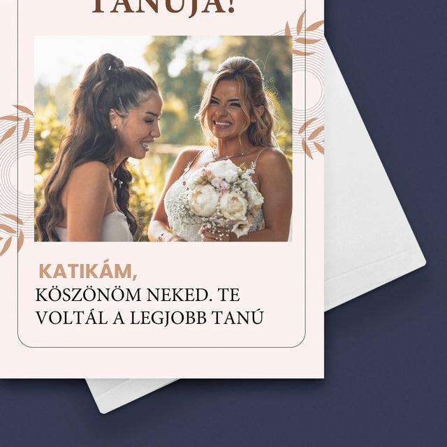 Fotó És Felirat: Álmaim Tanúja - Üdvözlőlap