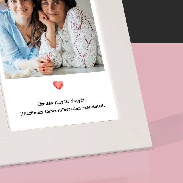 Fotó És Felirat: Üdvözlőlap Anyának - Fotókeret