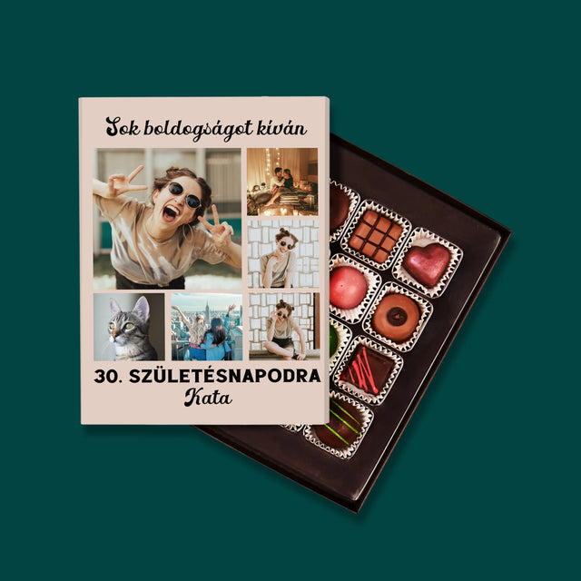 Fotókollázs: Születésnapi Kollázs - Praliné
