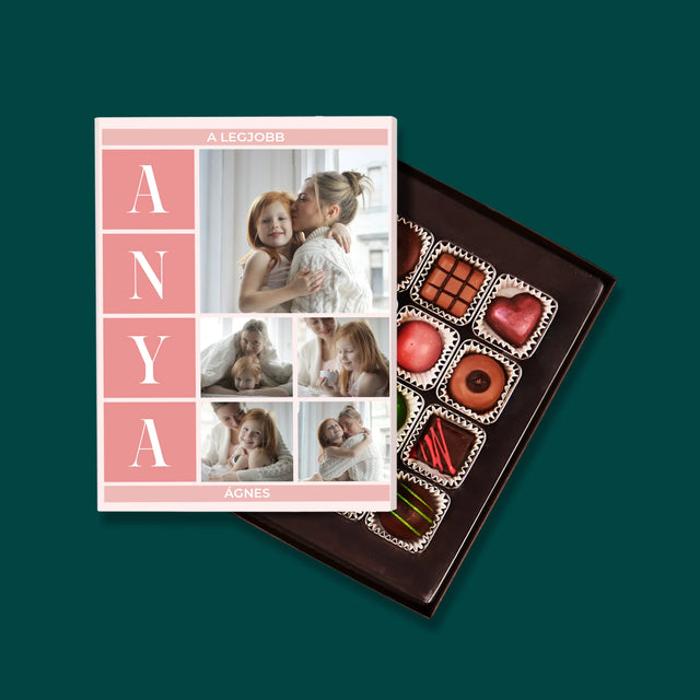 Fotókollázs: A Legjobb Anya Kollázs - Praliné