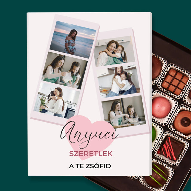 Fotókollázs: Anyuci - Praliné