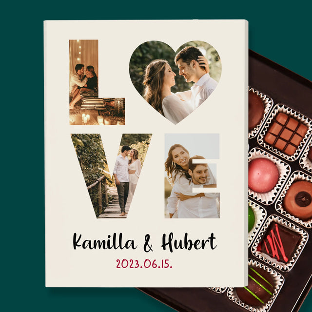 Szó Fotókból: Love A Fényképeidből - Praliné