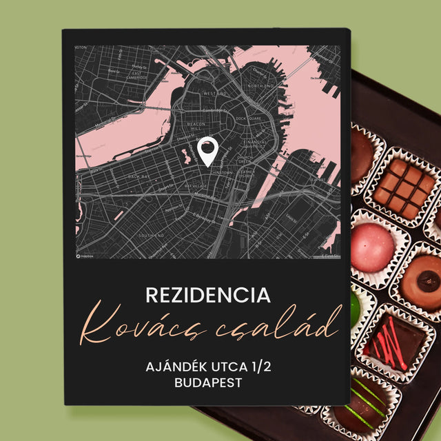 Városi Térkép: Várostérkép: Rezidencia - Praliné
