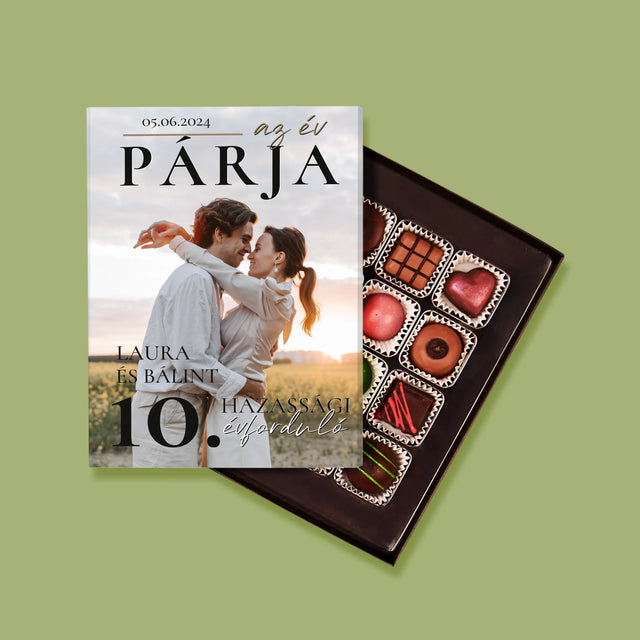 Újság Címlap: Az Év Párja - Praliné