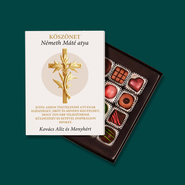 Név És Aláírás: Köszönet Papnak - Praliné
