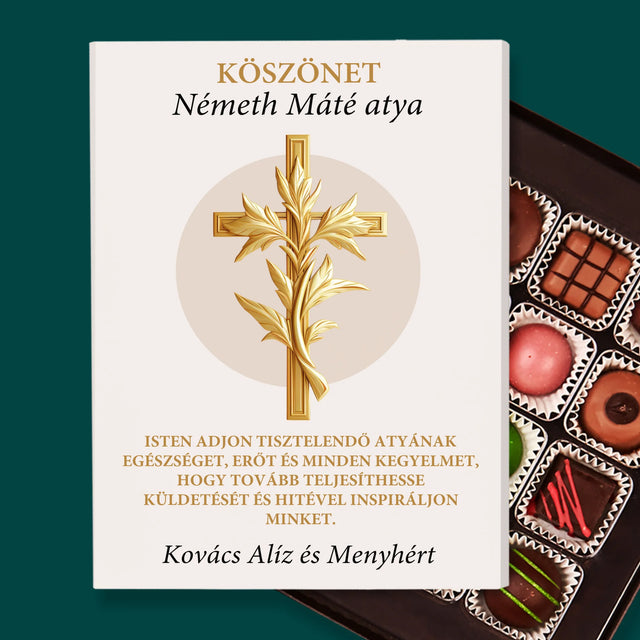 Név És Aláírás: Köszönet Papnak - Praliné