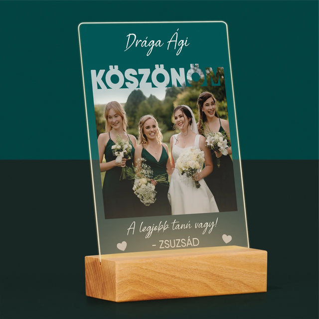 Fotó És Felirat: A Legjobb Tanú Vagy - Akrilüvegre Nyomtatott Kép
