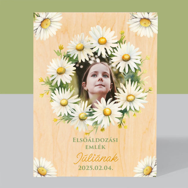 Fotó És Felirat: Elsőáldozási Emlék, Százszorszép  - Nyomtatás Fára