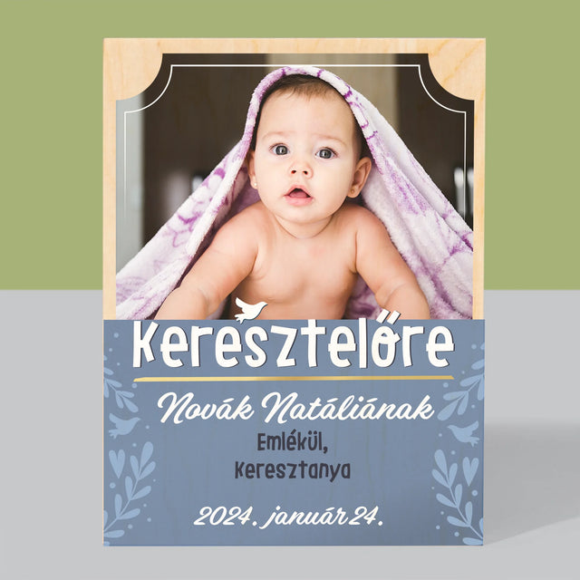 Fotó És Felirat: Keresztelőre - Nyomtatás Fára