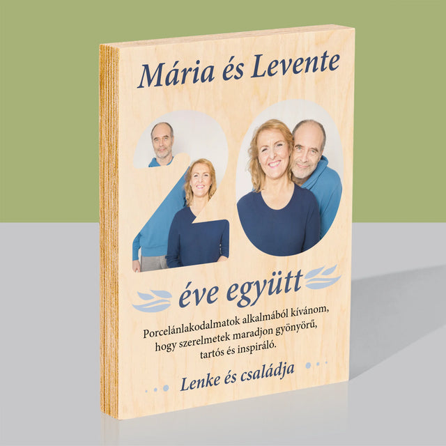 Szó Fotókból: 20 Éve Együtt - Nyomtatás Fára