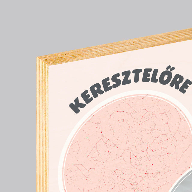 Csillagtérkép: Keresztelőre - Nyomtatás Fára