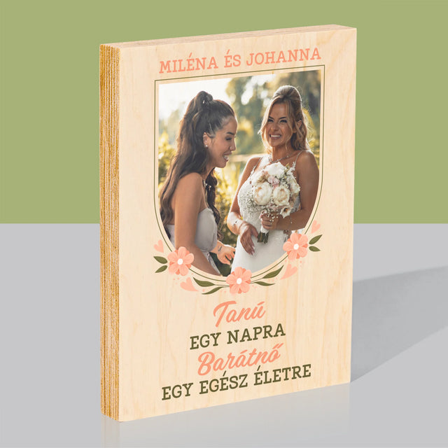 Fotó És Felirat: Tanú Egy Napra - Nyomtatás Fára