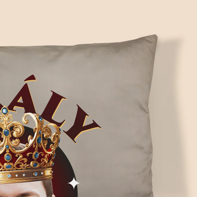Fotó És Felirat: Király Fénykép - Párna