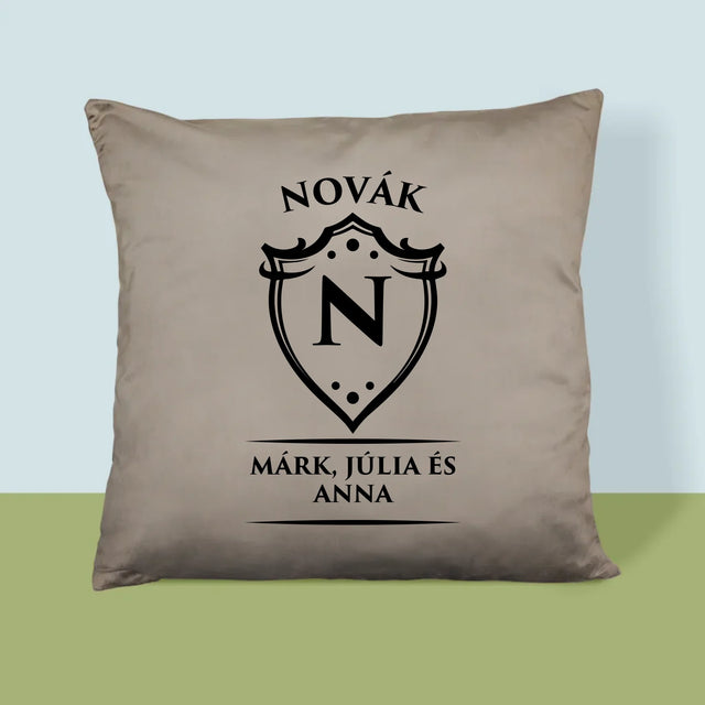 Monogram: Monogram Címer - Párna