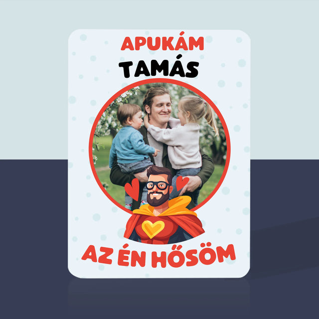 Fotó És Felirat: Apu Az Én Hősöm - Kártyapakli