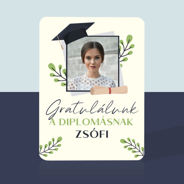 Fotó És Felirat: Gratulálunk A Diplomásnak - Kártyapakli