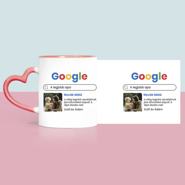 Fotó És Felirat: Legjobb Apa Google Keresés - Bögre