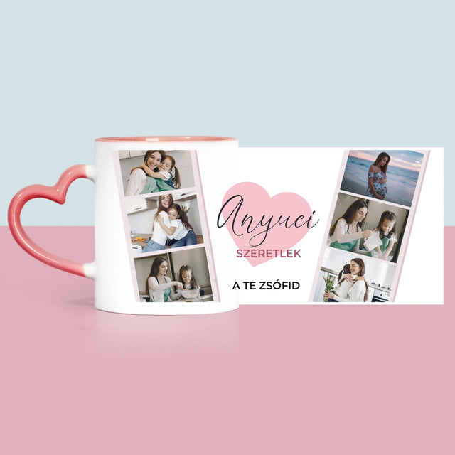 Fotókollázs: Anyuci - Bögre