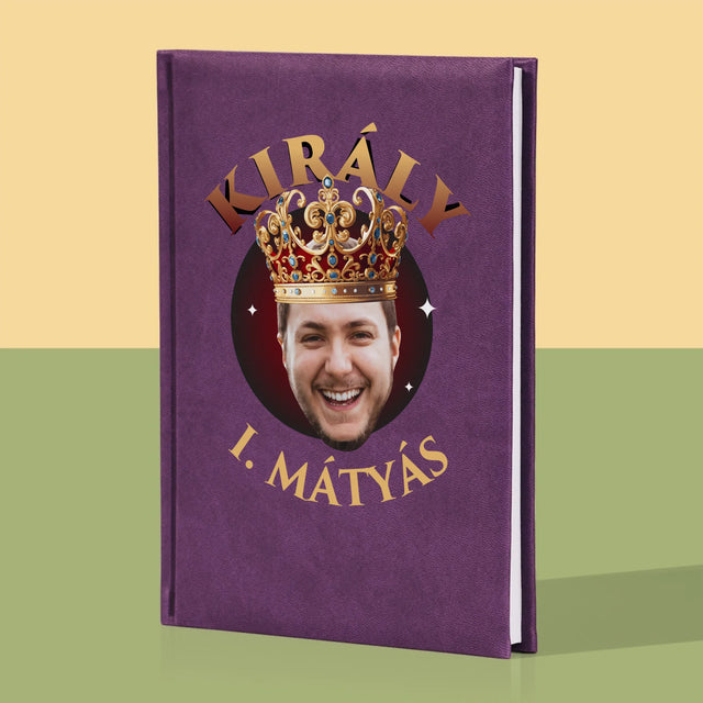 Fotó És Felirat: Király Fénykép - Jegyzettömb