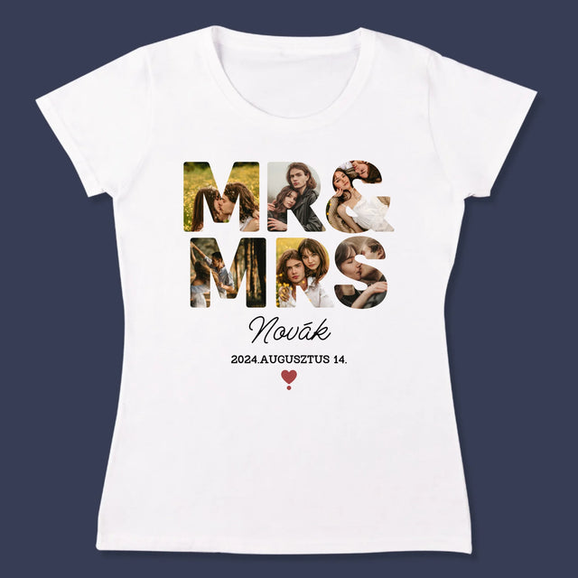 Szó Fotókból: Mr&Mrs - Női Póló