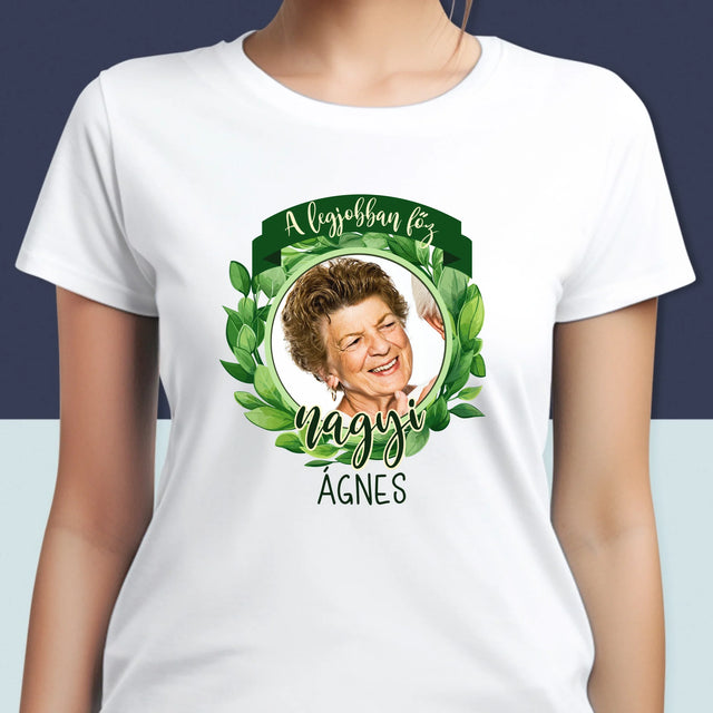 Fotó És Felirat: A Legjobban Főz - Női Póló