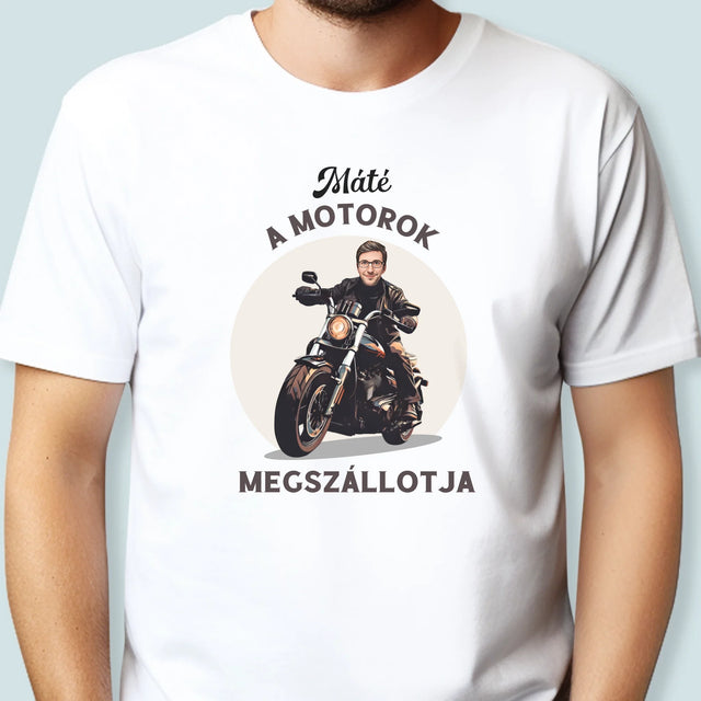 A Te Karaktered: A Motorok Fanja - Férfi Póló