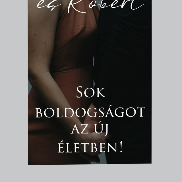 Fotó És Felirat: Esküvői Fotó Jókívánságok - Hűtőmágnes