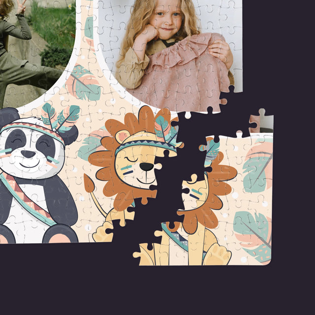 Fotókollázs: Állatok - Puzzle