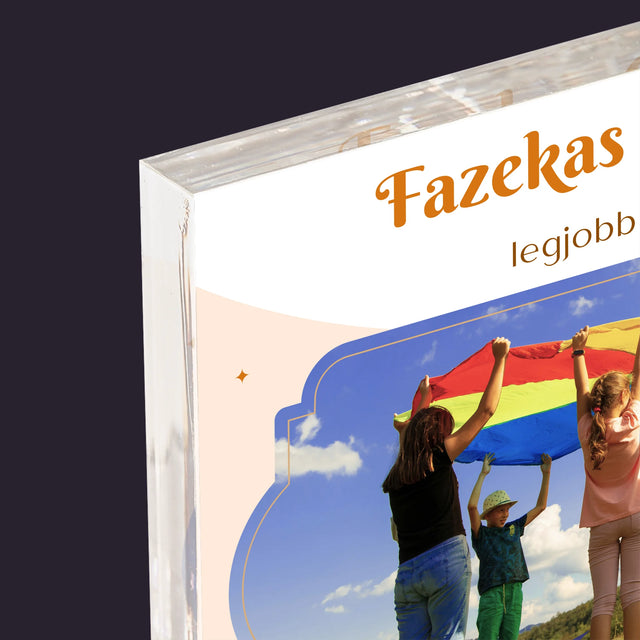 Fotó És Felirat: A Legjobb Osztály - Akrilüveg