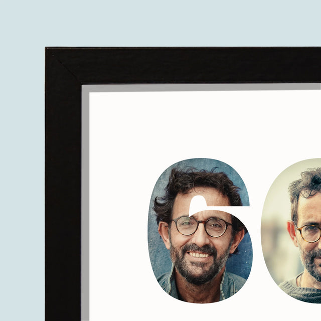 Szó Fotókból: 60 Év A Képeidből - Keretes Nyomtatott Kép 20X40