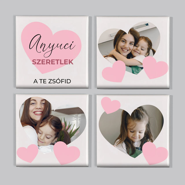 Fotókollázs: Anyuci - Mágneskészlet