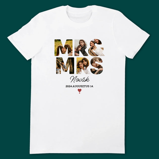 Szó Fotókból: Mr&Mrs - Pólók Párnak