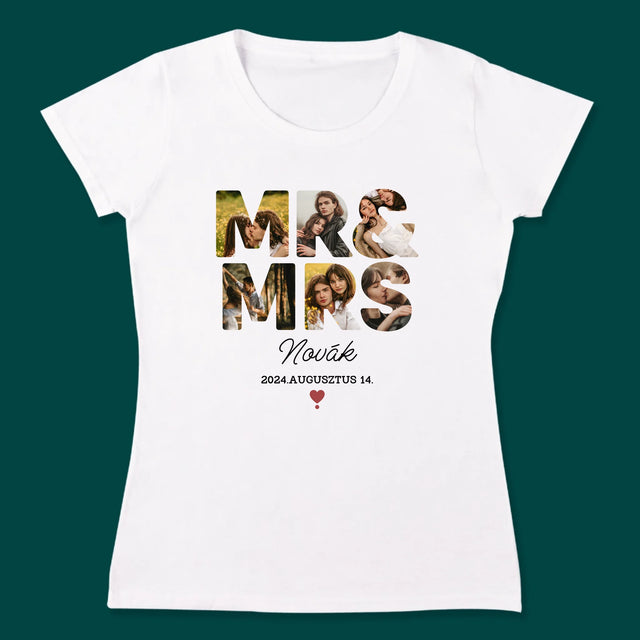 Szó Fotókból: Mr&Mrs - Pólók Párnak