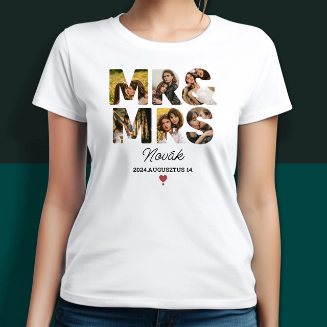 Szó Fotókból: Mr&Mrs - Pólók Párnak