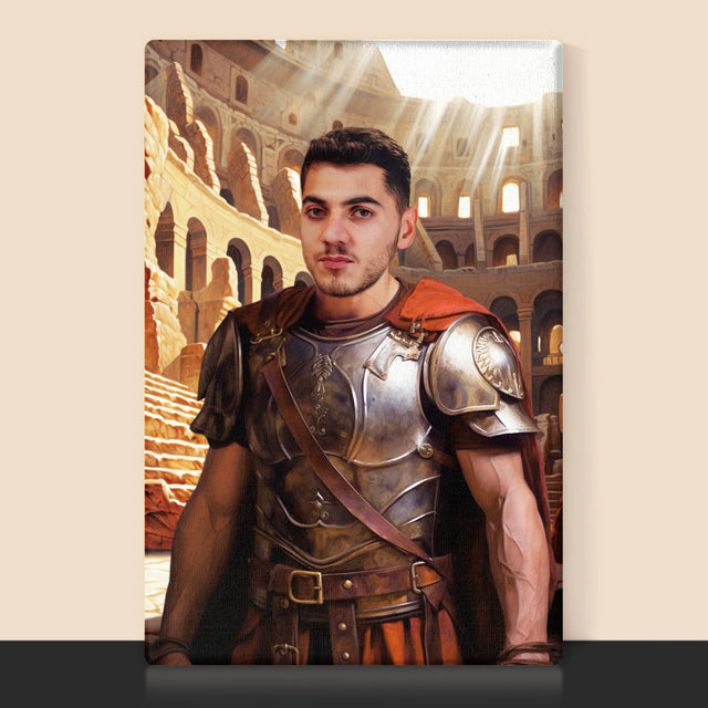 Királyi Portré: Gladiátor - Keretes Nyomtatott Kép 30X40
