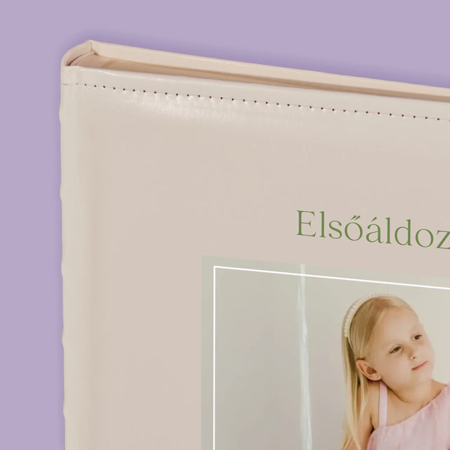 Fotó És Felirat: Elsőáldozási Fénykép Kereszttel - Fotóalbum