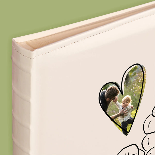 Fotó És Felirat: Apa Gyerek Kezecske - Fotóalbum