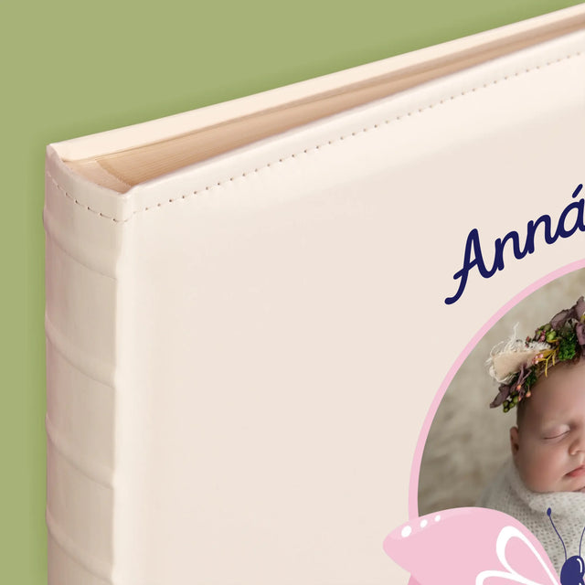 Születési Emléklap: Irat Pillangó - Fotóalbum