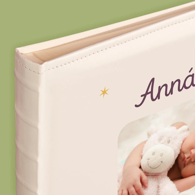 Születési Emléklap: Irat Holddal - Fotóalbum