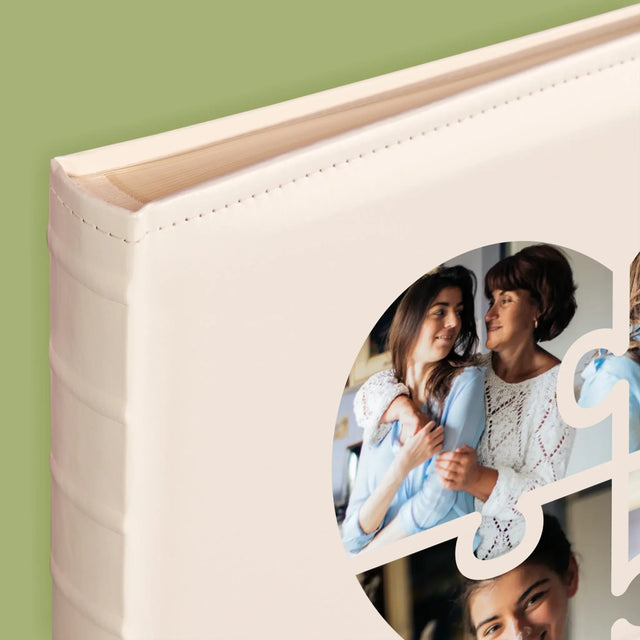 Fotókollázs: Szív Alakú Kirakó Anyának - Fotóalbum