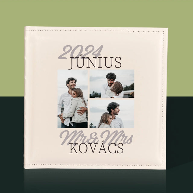Fotókollázs: Mr&Mrs Dátum - Fotóalbum