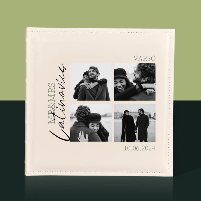 Fotókollázs: Mr&Mrs Esküvői - Fotóalbum