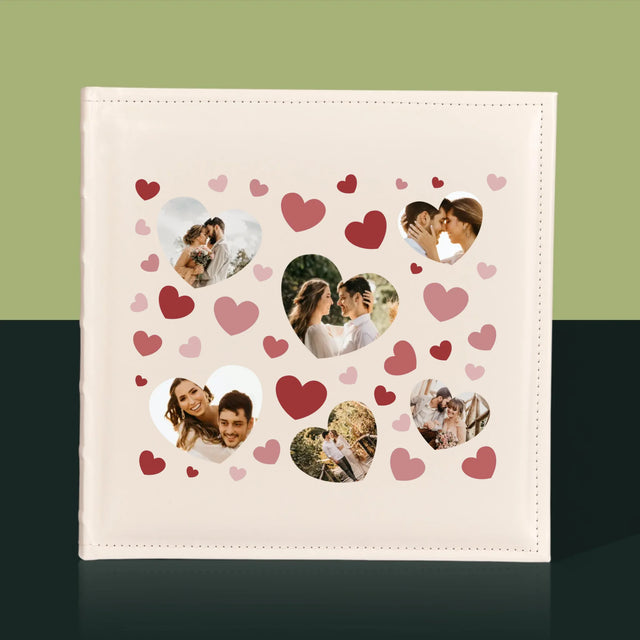 Fotókollázs: Szívecskés Képek - Fotóalbum