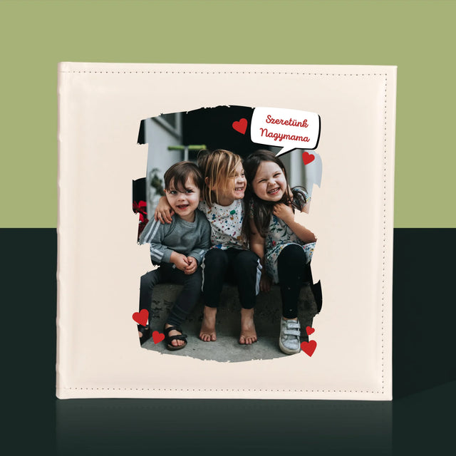 Fotó És Felirat: Szeretett Nagymamának - Fotóalbum