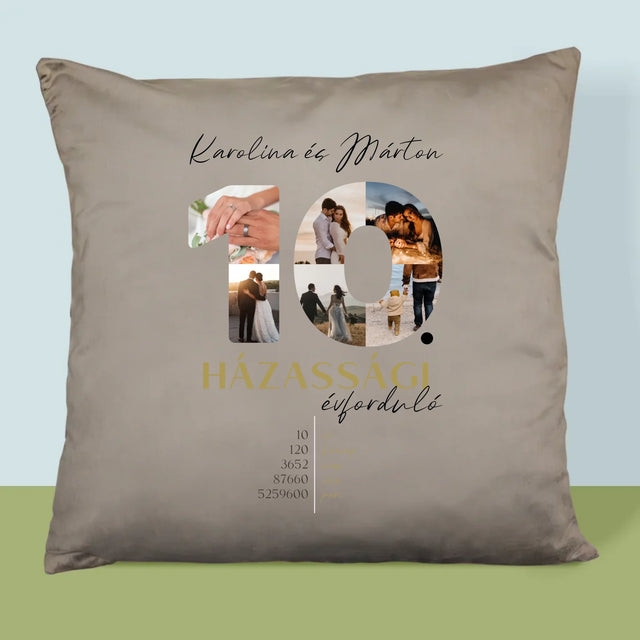 Szó Fotókból: 10. Házassági Évforduló - Párna