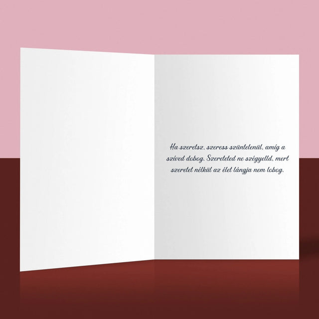 Szó Fotókból: 10. Házassági Évforduló - Üdvözlőlap