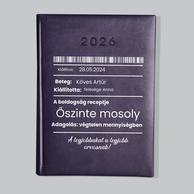 Név És Aláírás: A Boldogság Receptje - Határidőnapló